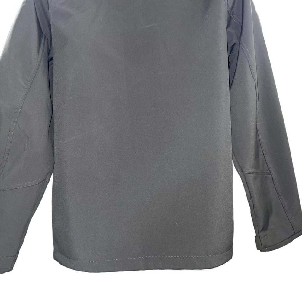 NFL Team Apparel San Francisco 49ers Jacket Boys M 10 12 Gray Embroidered Lined - Picture 8 of 10